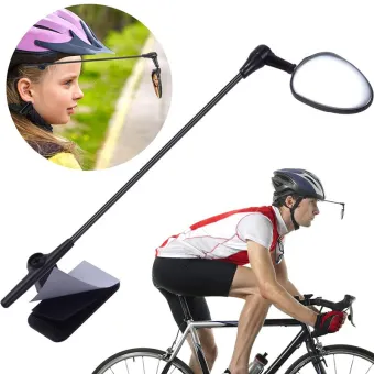 bicycle helmet rear view mirror