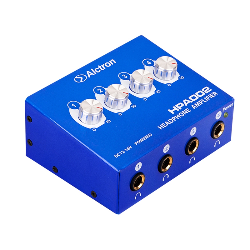 Alctron 4Channel Portable Stereo Headphone Amplifier Mini Earphone