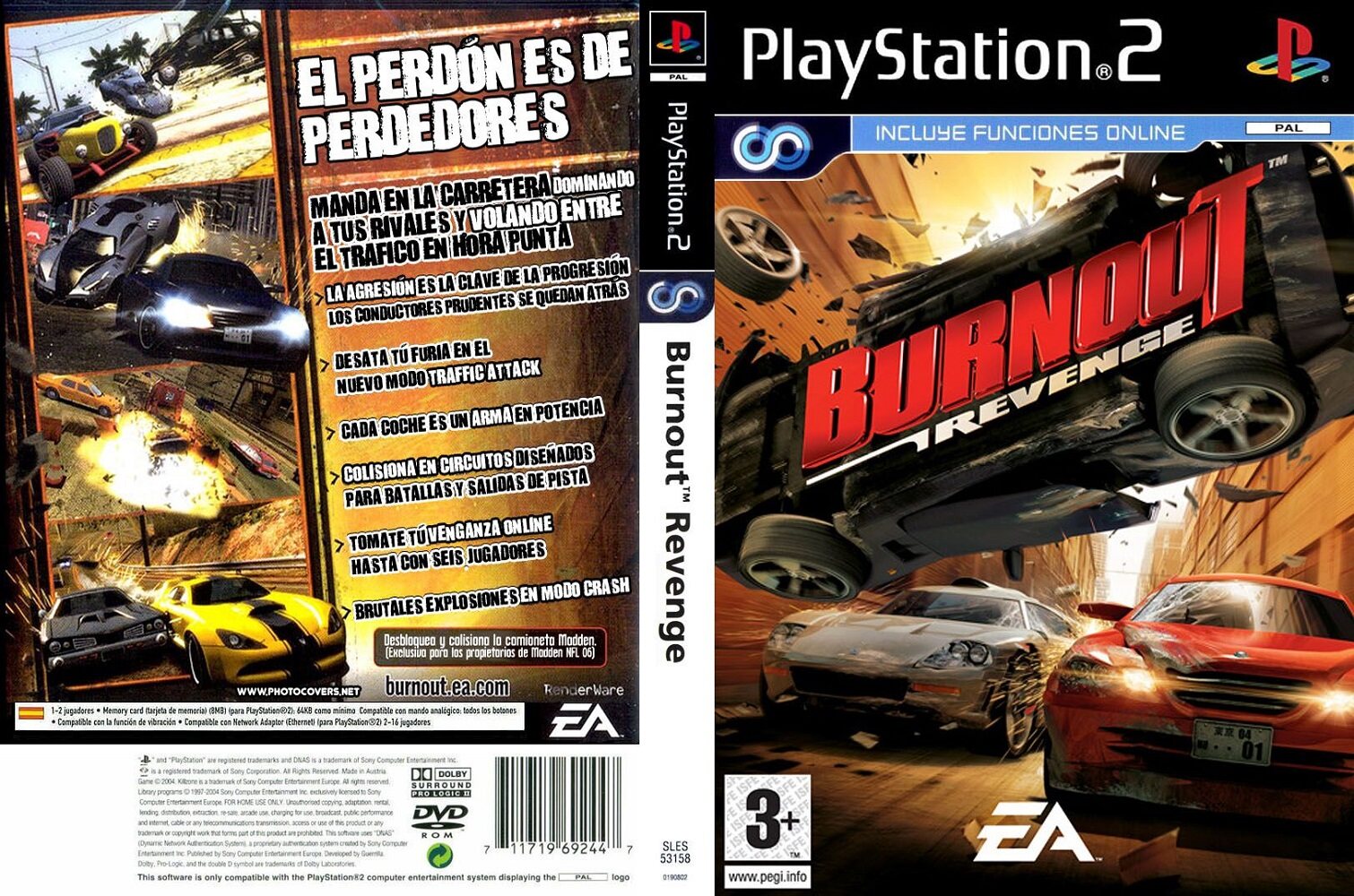 แผ่น Ps2 Burnout Dominator แข่งรถ PlayStation2⚡ส่งไว⚡ - Siam Burapha TH ...