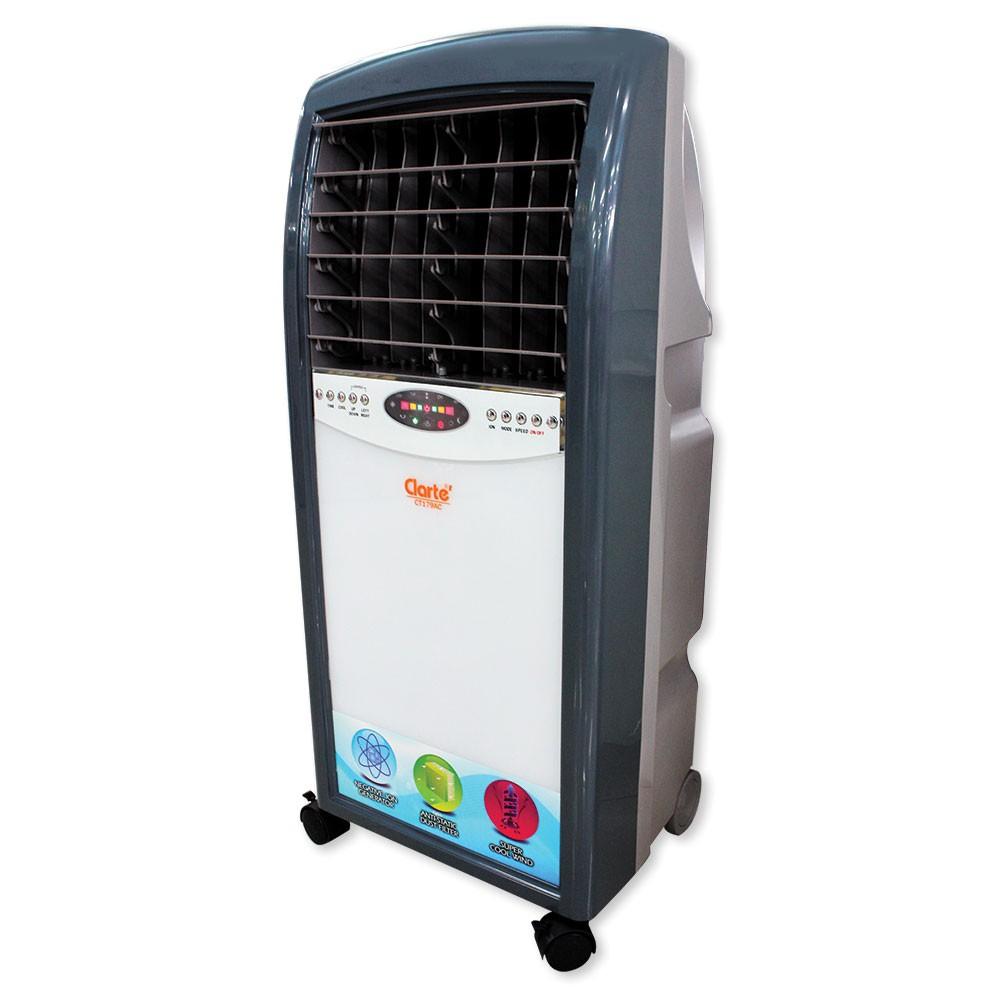 Clarte’Clerence sale พัดลมไอเย็น 8 ลิตร รุ่น CT179AC (ไม่แถมรีโมทและคูลแจล,คละแบบ) Clarte’Clerence sale พัดลมไอเย็น 8 ลิตร รุ่น CT179AC (ไม่แถมรีโมทและคูลแจล,คละแบบ)