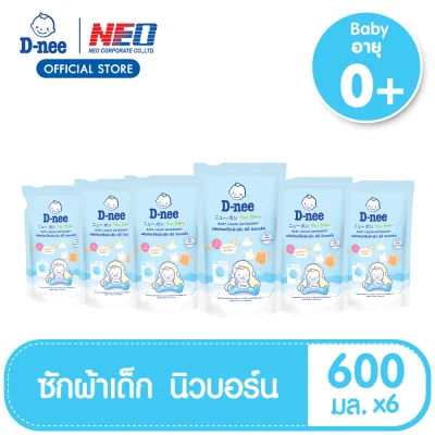 [PACK6] D-nee Baby Liquid Detergent 600ml Sunshine Breath