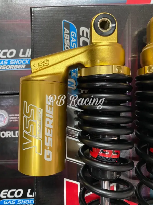 ภาพสินค้าโช๊คYss เวฟ110i กระบอกทองเลเซอร์สูง320 Gold Edition แท้ จากร้าน PB Racing บน Lazada ภาพที่ 3