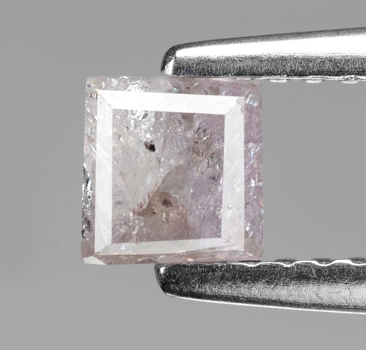 Pink  Diamond 0.56 cts Cushion Shape Loose Diamond Untreated Natural Color
