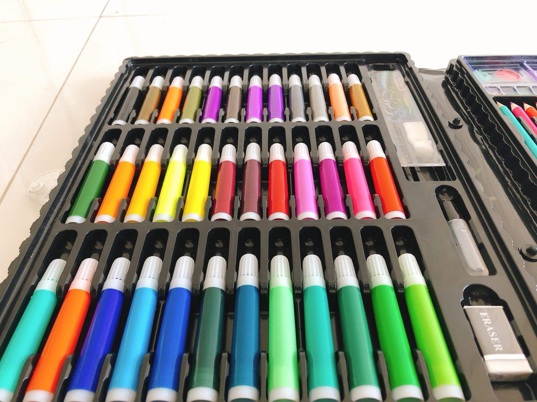 ซื้อ 1 แถม 1 ชุดระบายสี 150 ชิ้น ได้ชุดระบายสี 2 กล่อง #เครื่องเขียน  # สี  # ดินสอ  # สีไม้  # ดินสอสี  #ระบายสีเด็ก  # เครื่