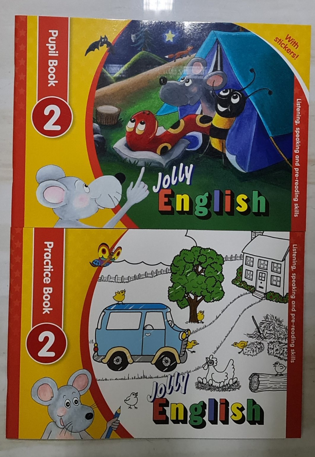 Jolly English 2 (pupil +practice book) Jolly phonics Lazada.co.th