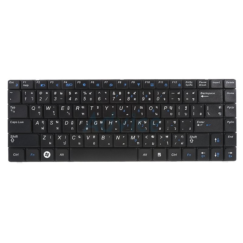 Keyboard SAMSUNG R468 (Black) 'SkyHorse' (สกรีนไทย-อังกฤษ)