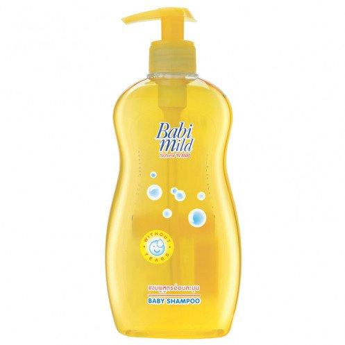 แชมพูสำหรับเด็ก เบบี้ มายด์ สูตรอ่อนละมุน ไม่เคืองตา Shampoo Baby mild 400 ml (หัวปั้ม)