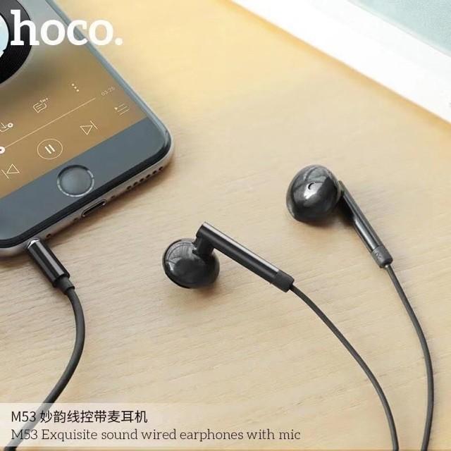 Hoco M53 Earphones สายหูฟัง ฟังเพลง+คุยโทรศัพท์