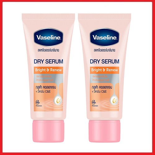 Vaseline Underarm Dry Serum Bright & Renew วาสลีน ดราย เซรั่ม ลดเหงื่อและระงับกลิ่น ใต้วงแขน 45