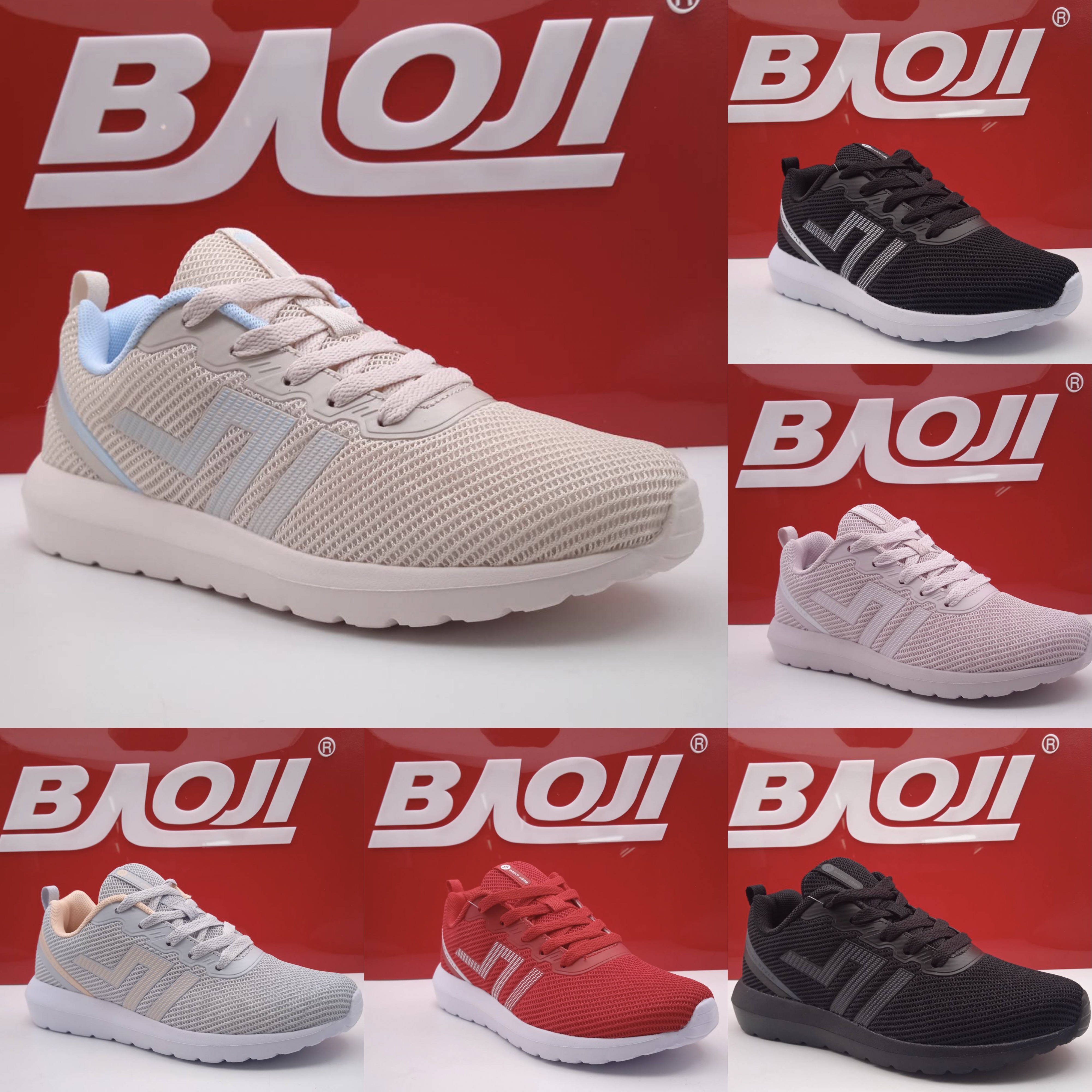 [ส่งฟรีคูปองใต้รูป][349฿ โปรวันแม่ วันนี้-12สิงหา] Baoji บาโอจิ แท้100% รองเท้าผ้าใบผู้หญิง bjw752 [พร้อมส่ง ส่งเคอรี่ทุกชิ้น]
