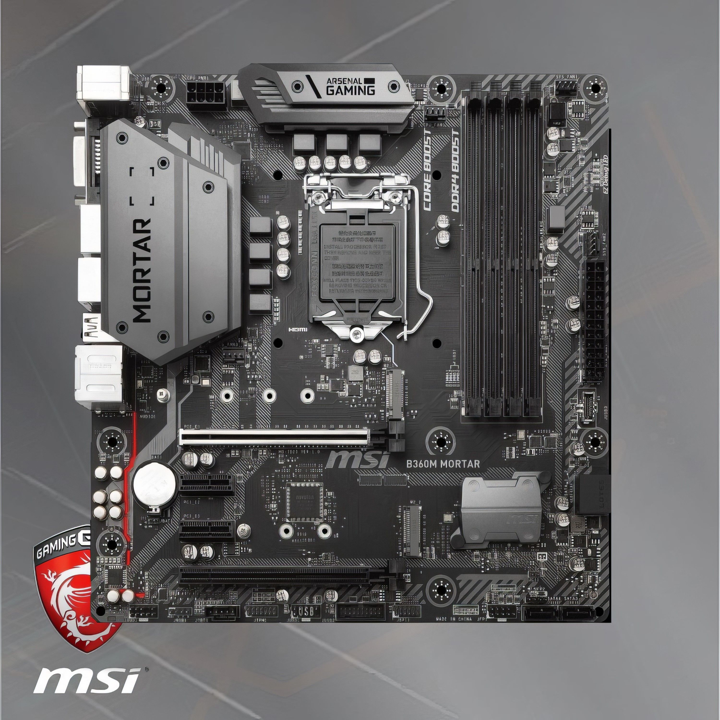 Lga 1151 Main B360 Mortar MSI B360M MORTAR Motherboard Micro ATX