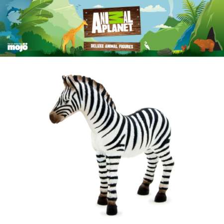 โมเดลสัตว์ลิขสิทธิ์ Animal Planet แท้ - Zebra Foal
