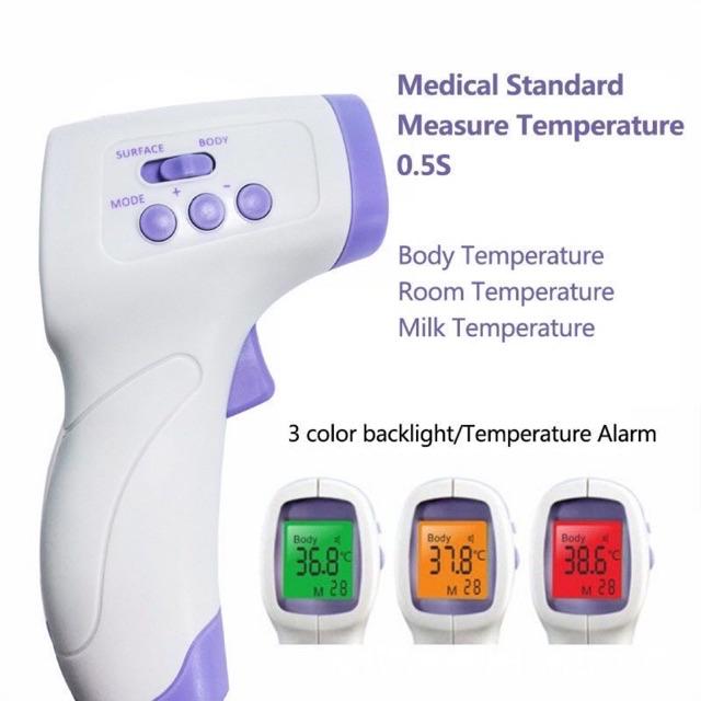 เครื่องวัดอุณหภูมิ เครื่องวัดไข้ เครื่องวัดอุณหภูมิร่างกายดิจิตอล เครื่องวัดอุณหภูมิอินฟาเรด