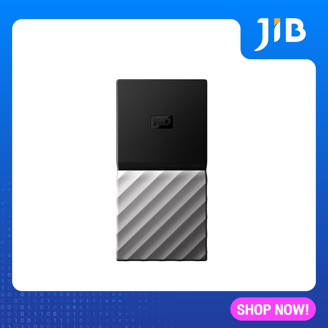JIB 256 GB PORTABLE SSD (เอสเอสดีพกพา) WD MY PASSPORT SSD (WDBKVX2560PSL)