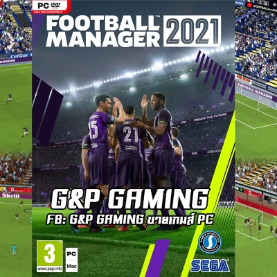 [PC GAME ] แผ่นเกมส์ Football Manager 2021 PC
