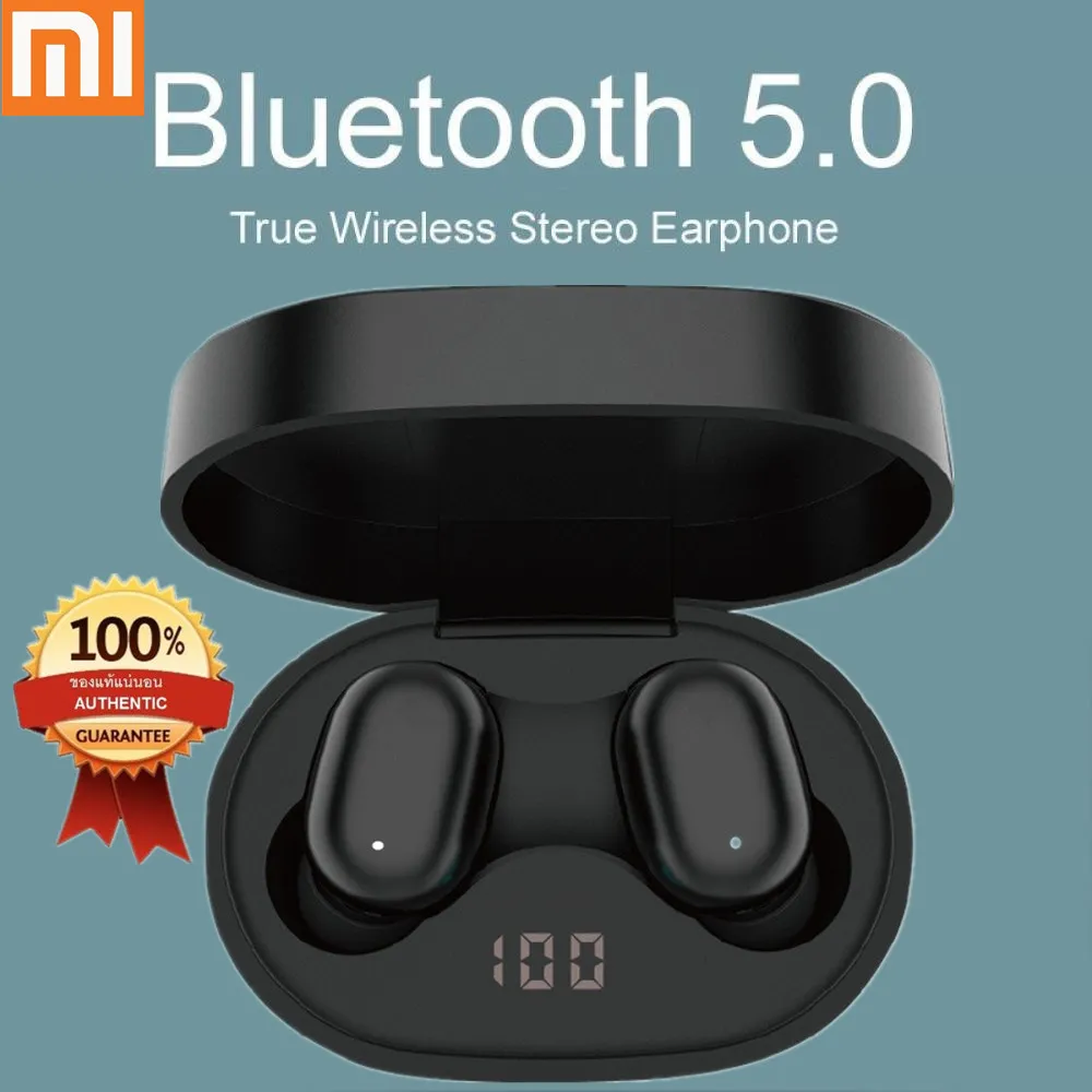 Xiaomi Redmi Earbuds Basic/ Airdots S / Airdots หูฟังบลูทูธ Mi True Wireless Bluetooth Earphone บลูทู ธ หูฟังสเตอริโอบลูทู ธ 5.0 เบสหูฟังกับไมค์แฮนด์ฟรี1