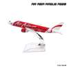 Naynaeshop โมเดลเครื่องบิน แอร์เอเชีย AIR ASIA AIRBUS A320 (16 cm)