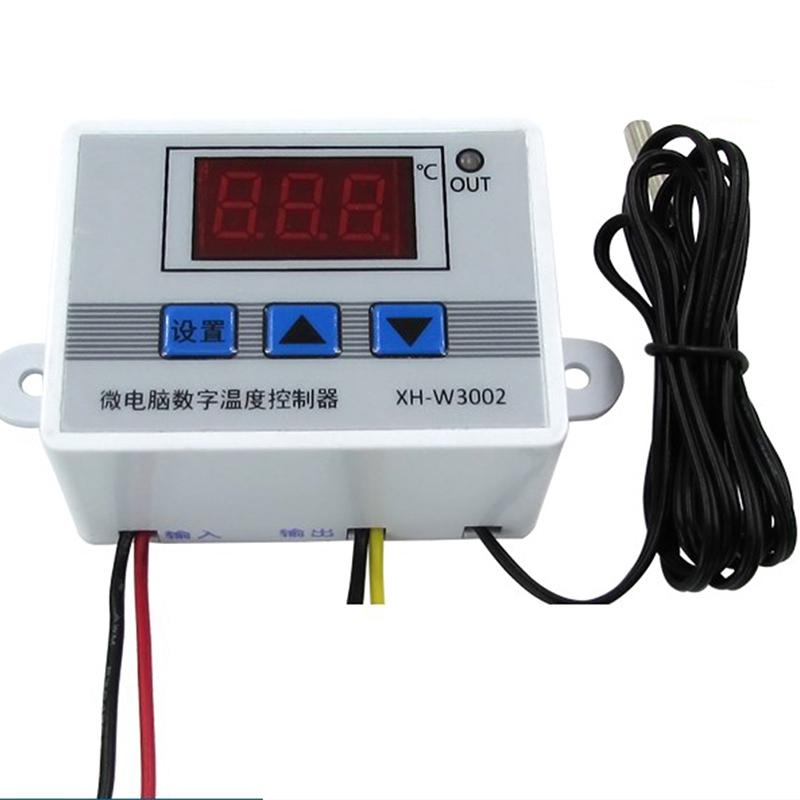 XH-W3002 220V Digital LED Temperature Controller 10A Thermostat Control ...