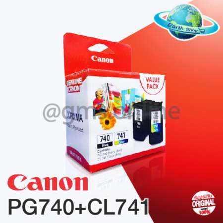 CANON PG-740 (BLACK) + CL-741 COLOR VALUEPACK (แพคคู่) ของแท้/MG2170/2270/3170/3570/3670/4170/4270/MX377/397/437/457/477/517/527/537 CANON PG-740 (BLACK) + CL-741 COLOR VALUEPACK (แพคคู่) ของแท้/MG2170/2270/3170/3570/3670/4170/4270/MX377/397/437/457/477/517/527/537
