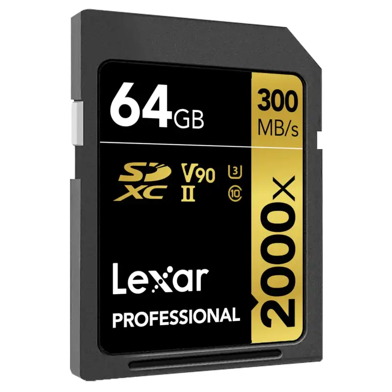 ภาพสินค้าLexar 64GB SDXC Professional 2000x (300MB/s) จากร้าน Legend Thailand บน Lazada ภาพที่ 3