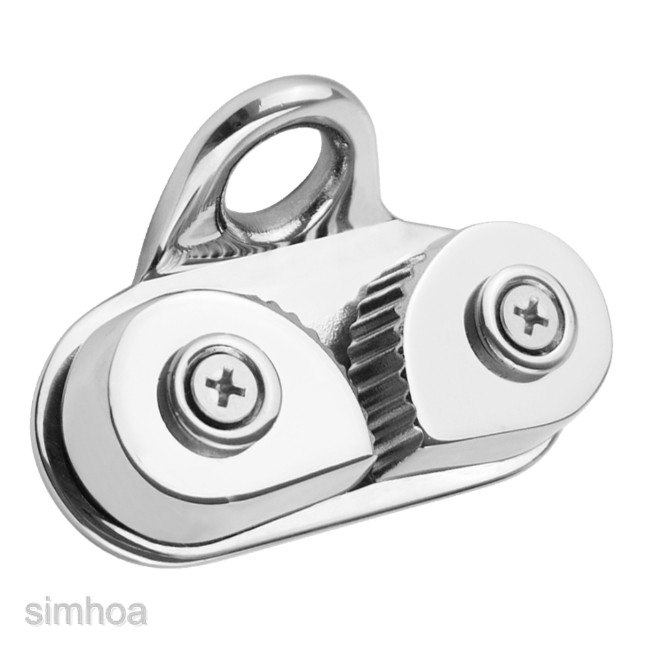 Marine Boat Stainless Steel 3-15mm Rope Junior Clam Cleat Jam Cleat ...