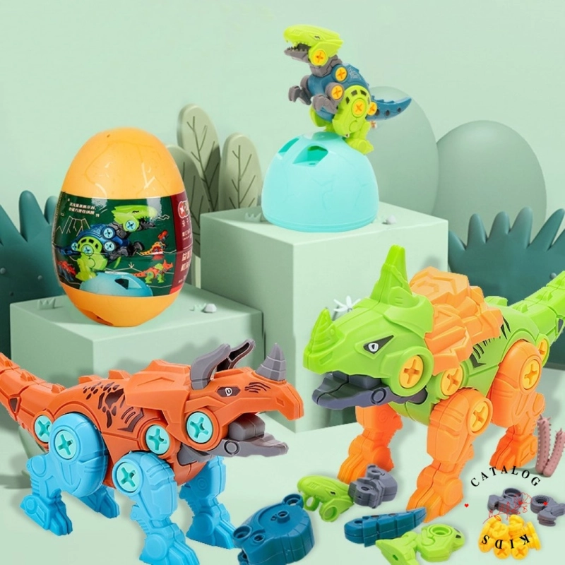 รูปภาพสินค้าแรกของCatalog Kids ของเล่นไข่สุ่มขนาดใหญ่ ไข่ไดโนเสาร์แบบสุ่ม คละสี
