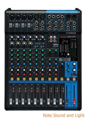 ดูภาพ MG12XU Yamaha Mixer ขนาด 12 ช่อง เอฟเฟค USB ( สำหรับงาน กลางแจ้ง แสดงสด สตูดิโอ ติดตั้ง บันทึกเสียง ) เพิ่มเติม MG12XU Yamaha Mixer ขนาด 12 ช่อง เอฟเฟค USB ( สำหรับงาน กลางแจ้ง แสดงสด สตูดิโอ ติดตั้ง บันทึกเสียง )