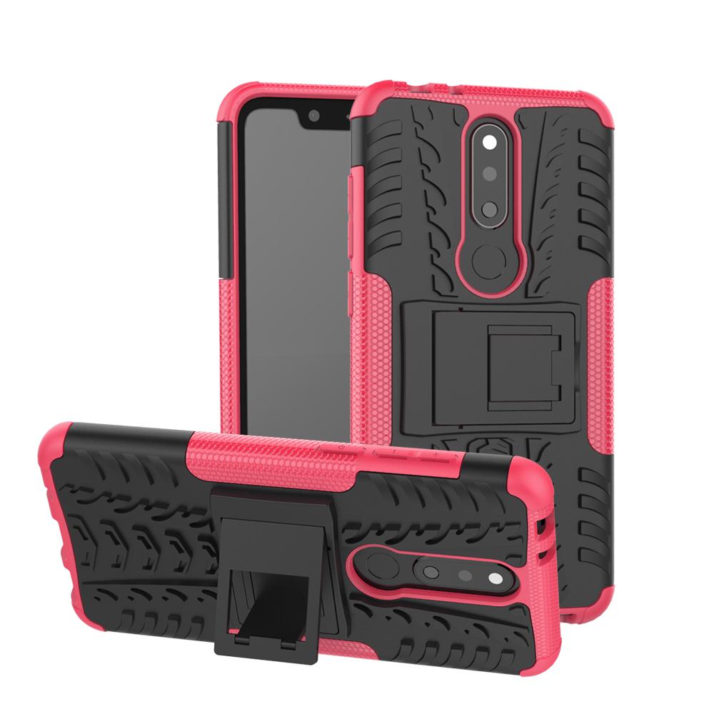 Ueokeird Case for Nokia X5/5.1 Plus Casing,Built-in Kickstand Rugged ...