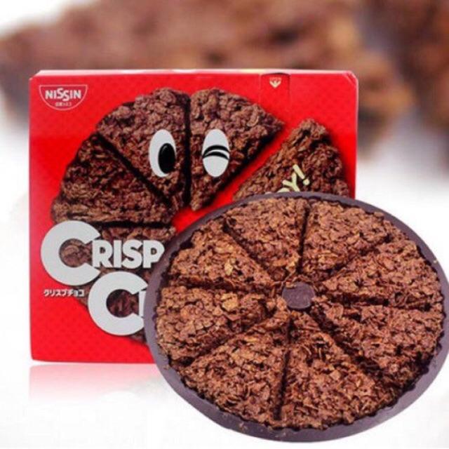 Nissin Crisp Choco 80g พายกรอบช็อคโกแลต ขนมญี่ปุ่น