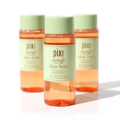 Pixi Glow Tonic 5% Glycolic Acid Exfoliating Toner โลชั่นทำความสะอาดกรดผลไม้ 100ml.250ml ความเข้มข้น 5% สำหรับสิว Mother makeup
