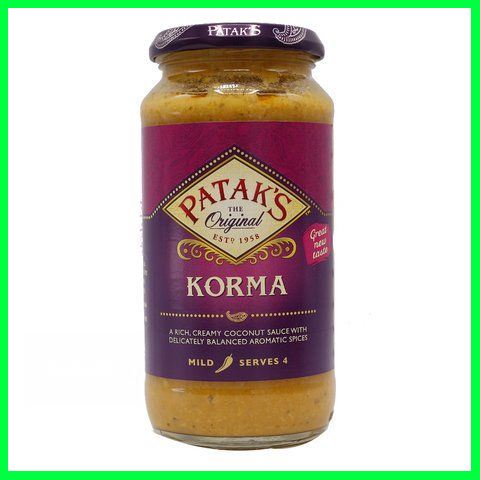 บริการเก็บเงินปลายทาง Pataks Korma Sauce 450g ใครยังไม่ลอง ถือว่าพลาด ...