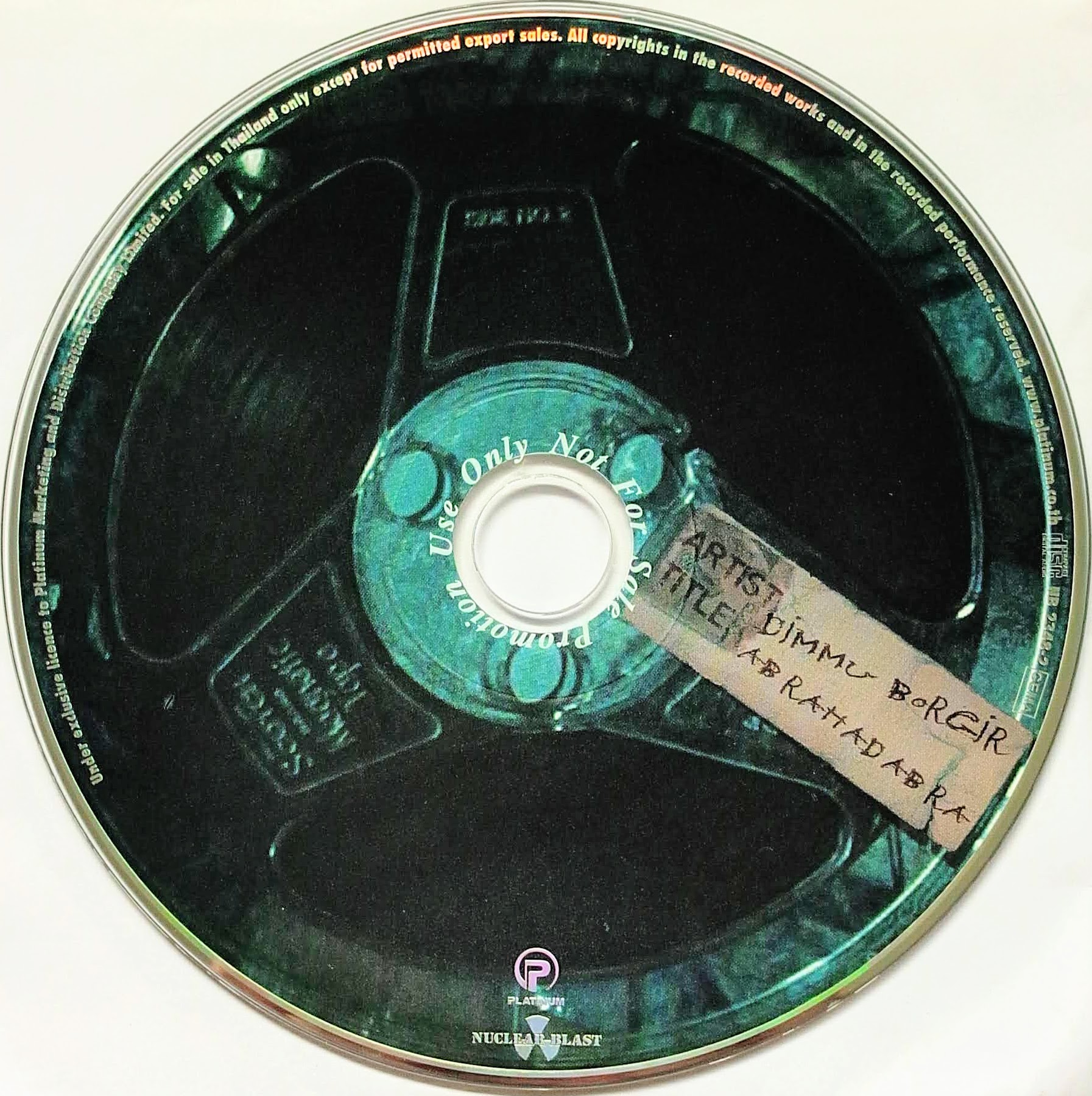 CD (Promotion) Dimmu Borgir - Abrahadabra (CD Only)