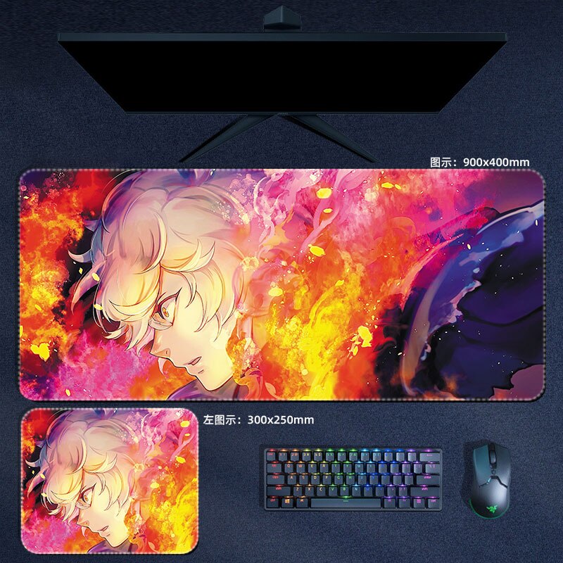 Anime Hells Paradise Mouse Pads Jigoku Raku Gabimaru Sagiri Choubei Touma  Xxl Mousepad Manga Computer Pad Acessórios Desk Mats - AliExpress