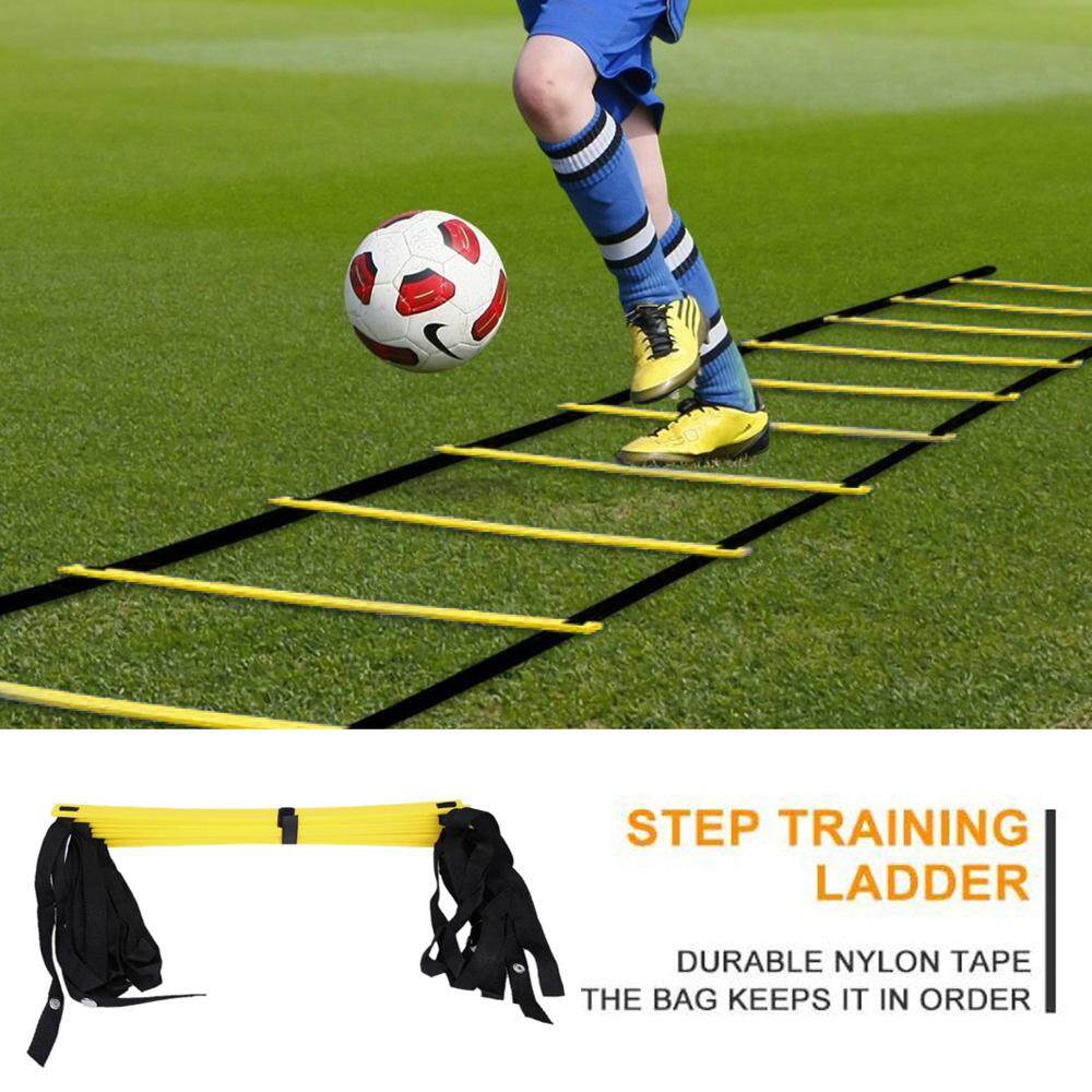 สายรัดความว่องไวบันไดสำหรับการฝึกความเร็วฟุตบอล 6M Agility Ladder for Soccer Speed Training Stairs Football Speed Training  6M Simplec