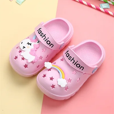 Baby Sandals Baby Shoes Children Sandals Boys and Girls Non-slip Shoes Baby Infant Comfortable Soft Slippers Cute cartoon