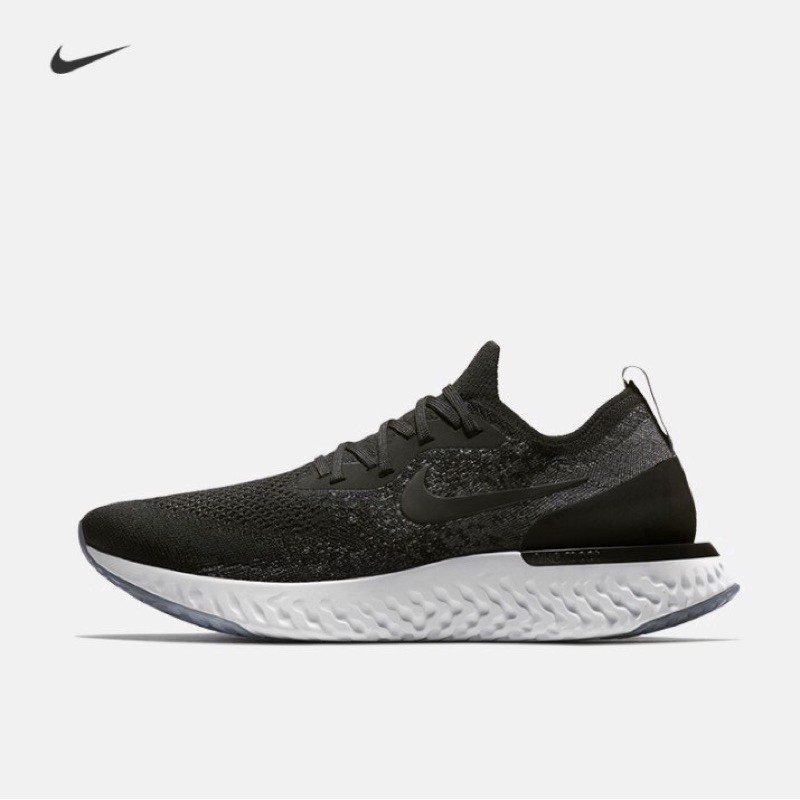 โปรโมชั่น Nike Epic React Flyknit Black รองเท้าวิ่งมาราธอน ลดกระหน่ำ รองเท้า วิ่ง รองเท้า ฟุตบอล รองเท้า แบดมินตัน รองเท้า กอล์ฟ