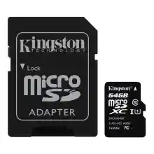 ภาพขนาดย่อของภาพหน้าปกสินค้าเมมโมรี่การ์ด Kingston memory card microSD Card 64GB Class 10 U1 A1 80MB/s (SDC10/64GB) การ์ดหน่วยความจำ คิงส์ตัน จากร้าน ลิษา shop บน Lazada ภาพที่ 6