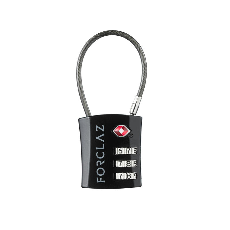 กุญแจคล้องแบบสายเคเบิ้ล กุญแจใส่รหัส ไม่ต้องใช้ลูกกุญแจ คล้องกุญแจรหัส กุญแจรหัส กุญแจคล้องกระเป๋า ห่วงคล้องกุญแจ ที่คล้องกุญแจ