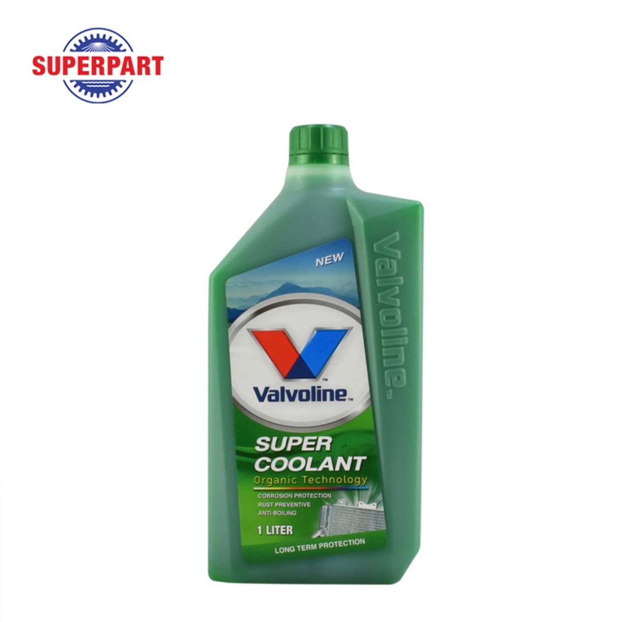 น้ำยาหม้อน้ำ  VALVOLINE SUPER COOLANT(GREEN) 1L (960001)