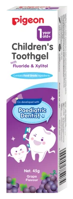 พีเจ้น ยาสีฟันชนิดเจล 1000 PPM สำหรับเด็ก รสองุ่น