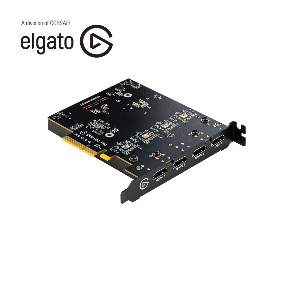 Elgato Streaming Accessories Cam Link Pro - PCIe camera capture card 4 ...