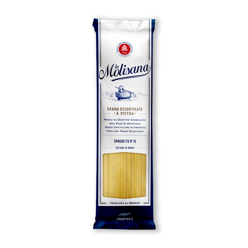 La Molisana Spaghetti No.15 500 g ลาโมลิซาน่า สปาเก็ตตี้ เบอร์ 15 500 กรัม