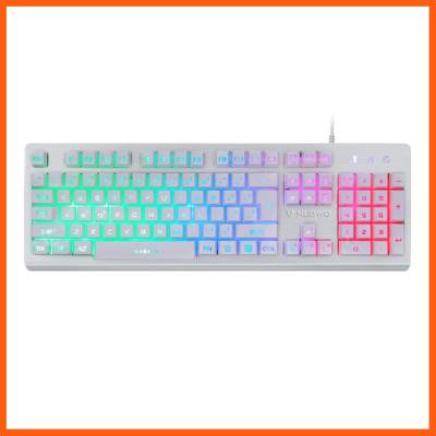 ดูภาพ Best Quality NUBWO KEYBOARD (คีย์บอร์ด) GAMING SAVIOR (NK031) SILVER/WHITE เพิ่มเติม Best Quality NUBWO KEYBOARD (คีย์บอร์ด) GAMING SAVIOR (NK031) SILVER/WHITE