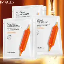 ภาพขนาดย่อของภาพหน้าปกสินค้าImages Orange Facial Mask 1 ชิ้น แผ่นมาส์กหน้าสูตรวิตามินซีเข้มข้น เผยผิว จ่างใส ฝ้า กระ ทุกปัญหาผิว-3977 จากร้าน beauty Diary 1579073923 บน Lazada