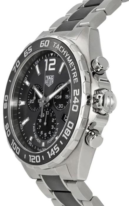 TAG Heuer Formula 1 Chronograph Grey Dial Watch CAZ1011.BA0843