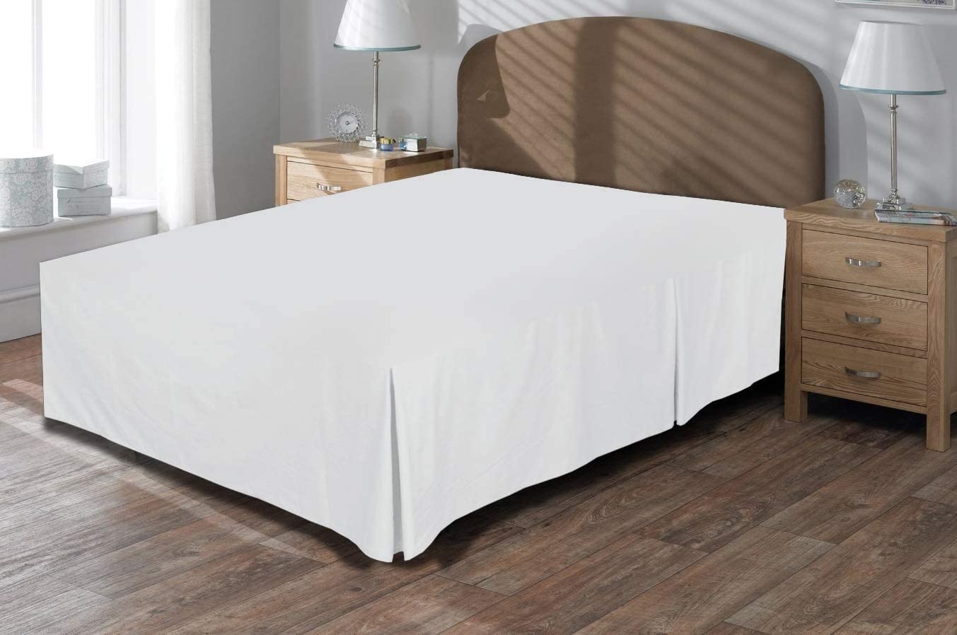 Utopia UTPUB762 ชายผ้าคลุมเตียง Bedding Bed Skirt Full Size White