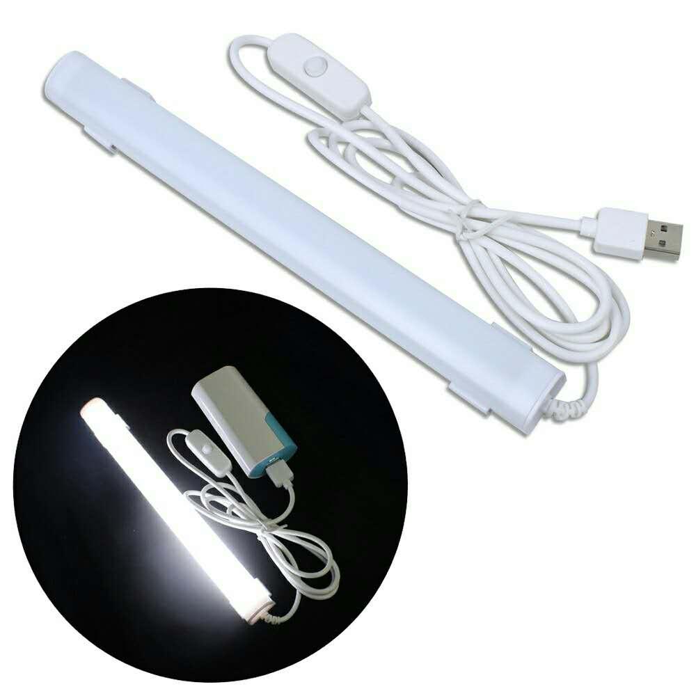 หลอดไฟ USB LED ใช้ไฟ 5V พอร์ต USB ใช้ร่วมกับ Powerbankได้ Mobile USB Tube ร้าน HAPPYSO