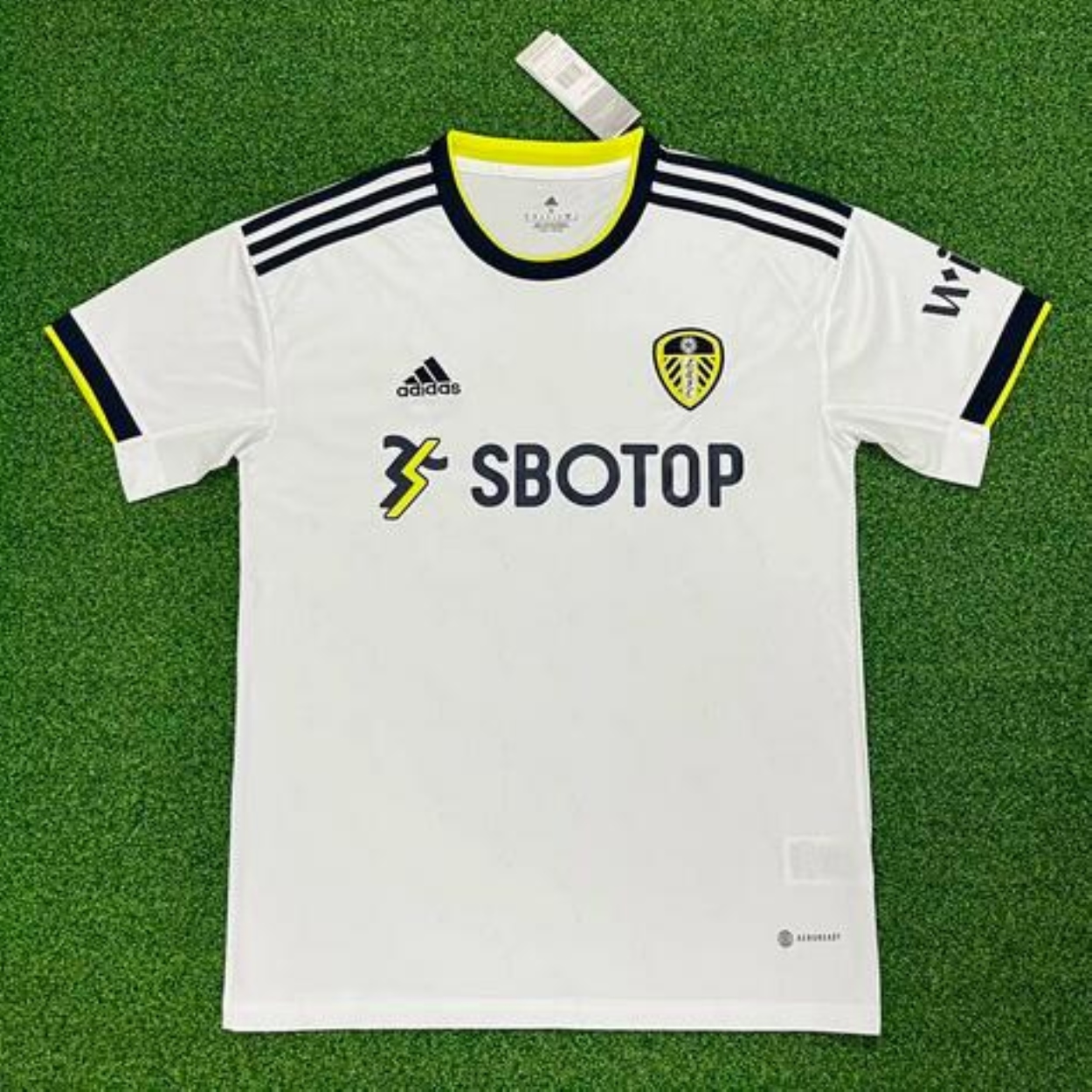 เสื้อกีฬาแขนสั้น ลายทีม Leeds United Jersey 22 23 ชุดเหย้า Lazada.co.th