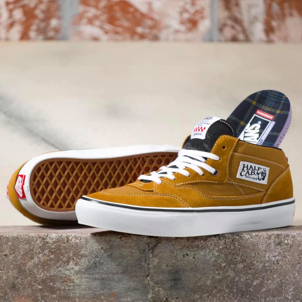 vans half cab pro brown