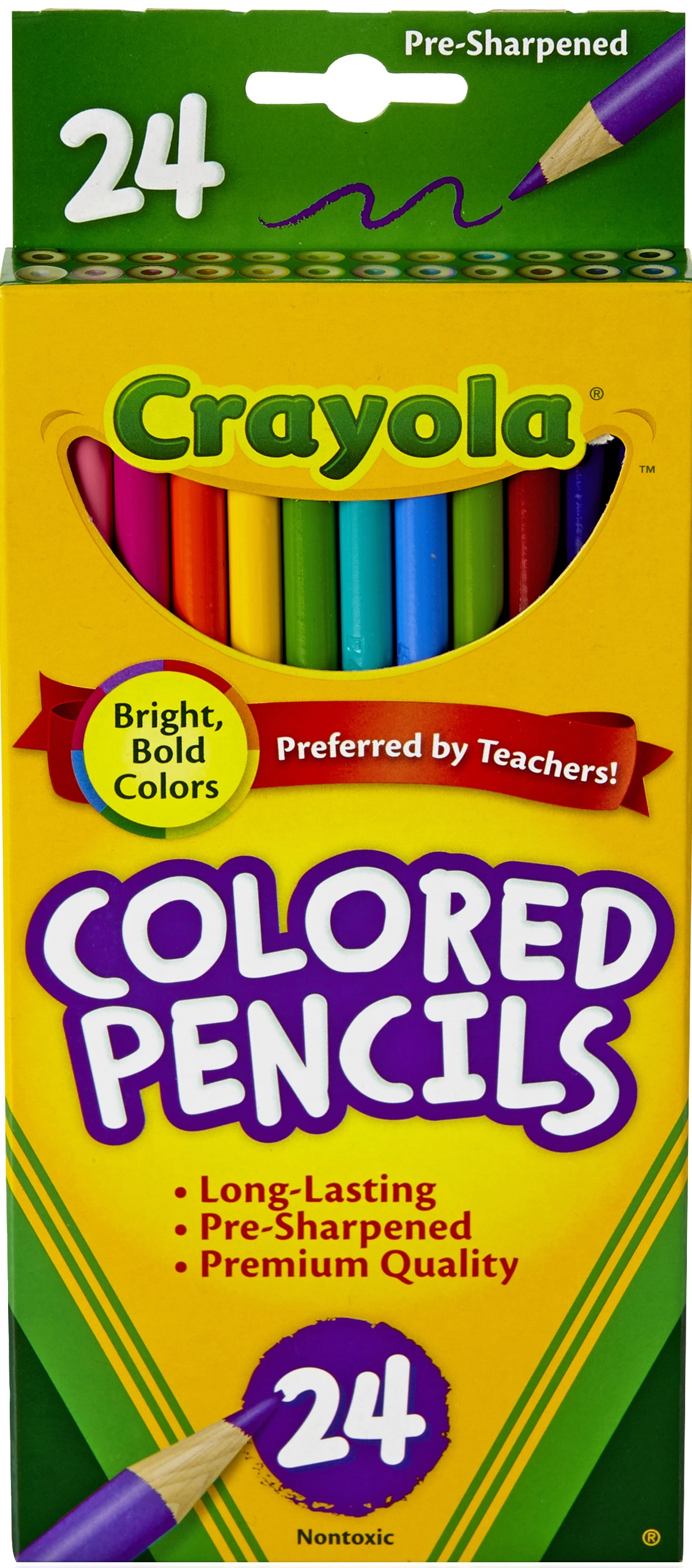 Crayola สีไม้24แท่ง